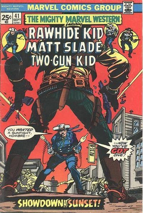 The Mighty Marvel Western (1968) #41 cover