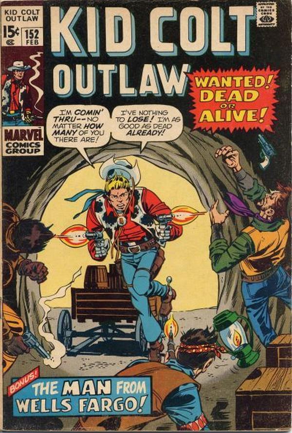 Kid Colt Outlaw (1949) #152 cover