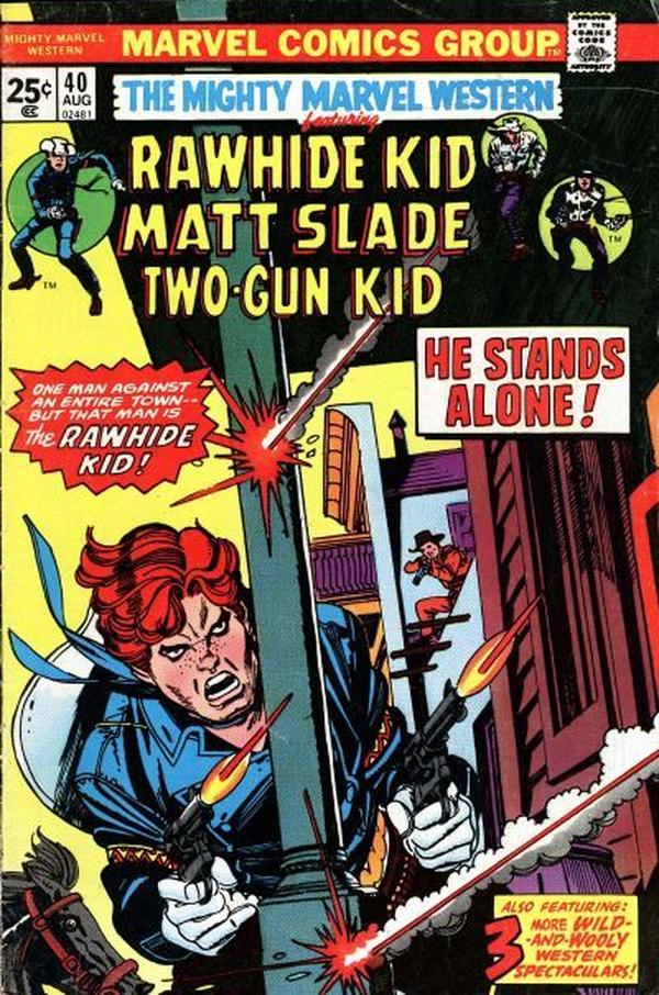 The Mighty Marvel Western (1968) #40 cover