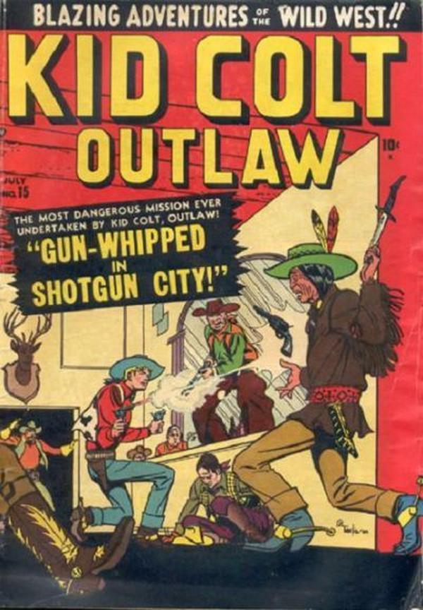 Kid Colt Outlaw (1949) #15 cover