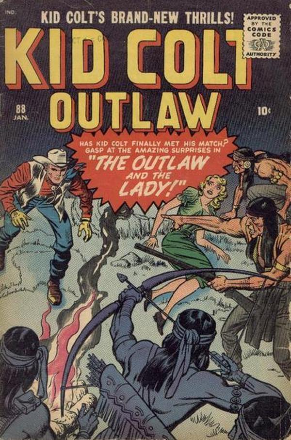 Kid Colt Outlaw (1949) #88 cover
