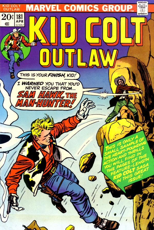 Kid Colt Outlaw (1949) #181 cover