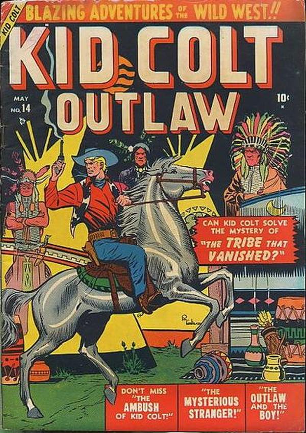 Kid Colt Outlaw (1949) #14 cover