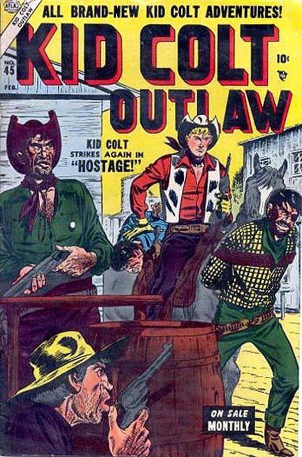 Kid Colt Outlaw (1949) #45 cover