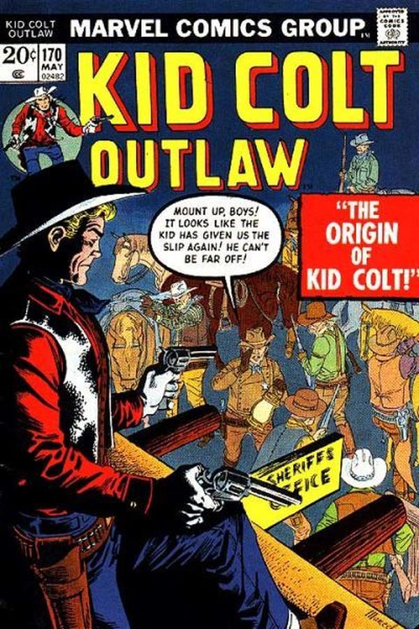 Kid Colt Outlaw (1949) #170 cover