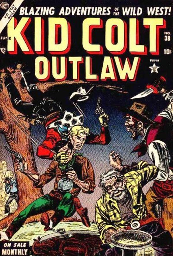 Kid Colt Outlaw (1949) #38 cover