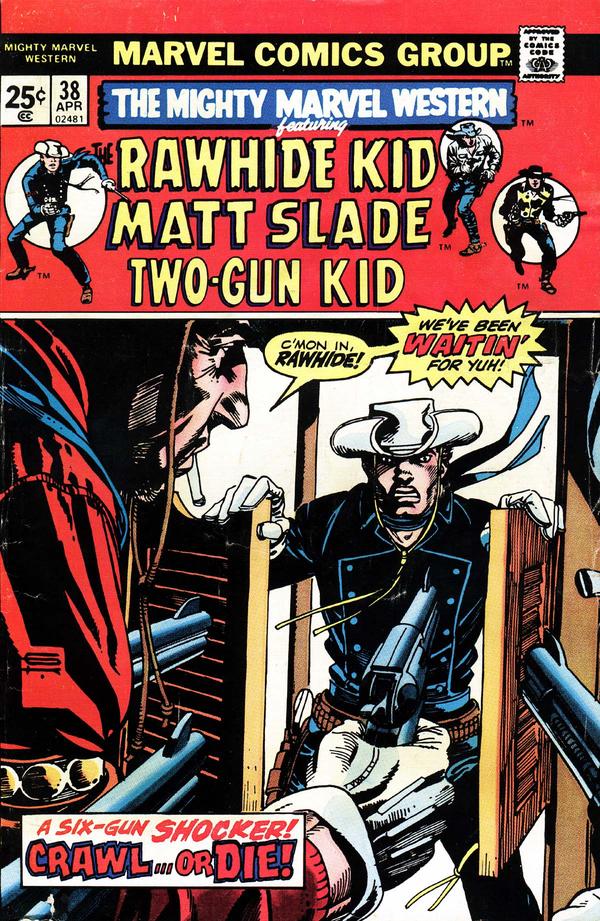 The Mighty Marvel Western (1968) #38 cover