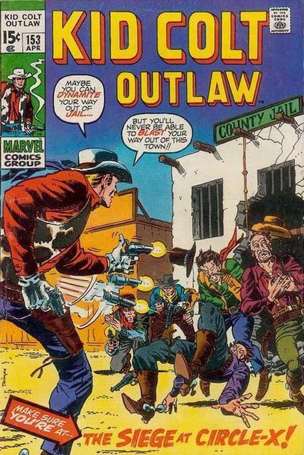Kid Colt Outlaw (1949) #153 cover