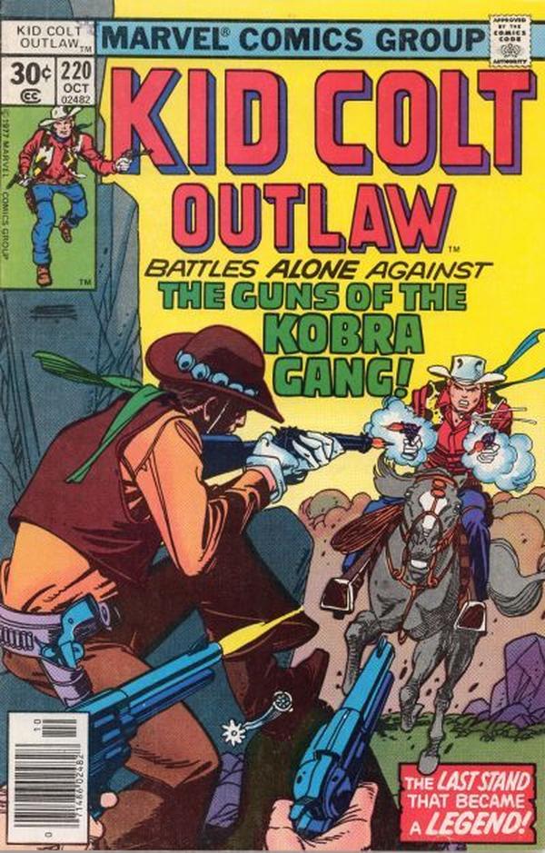 Kid Colt Outlaw (1949) #220 cover