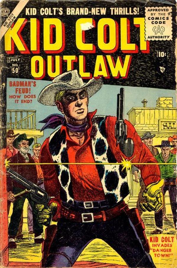 Kid Colt Outlaw (1949) #50 cover