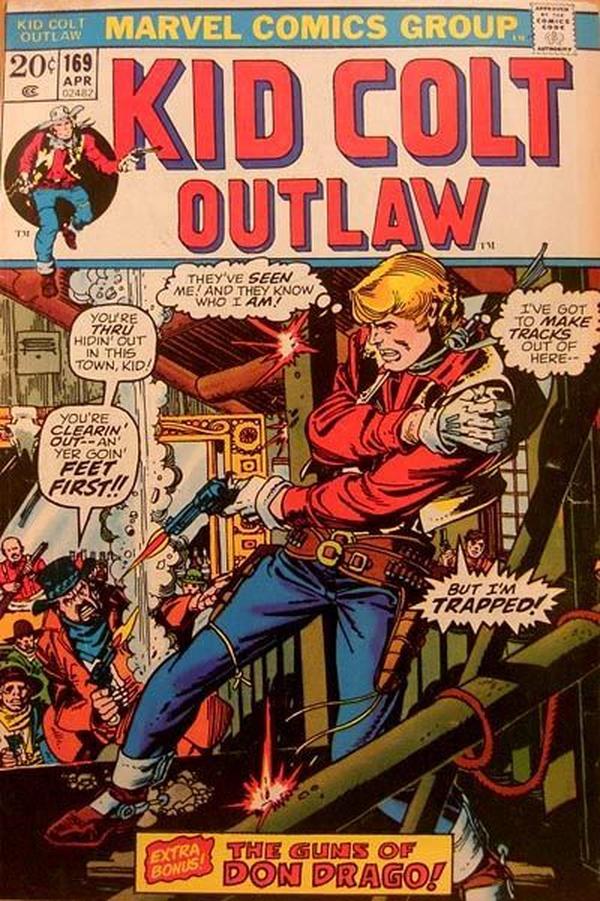 Kid Colt Outlaw (1949) #169 cover