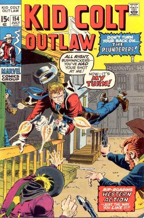Kid Colt Outlaw (1949) #154 cover