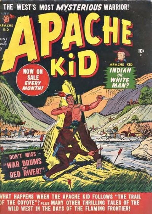 Cover of Apache Kid #6
