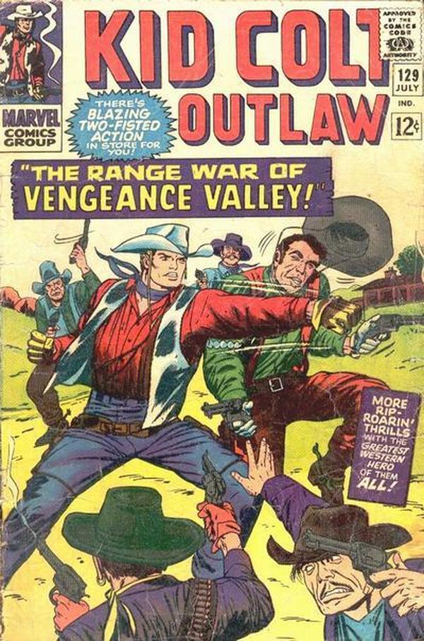 Kid Colt Outlaw (1949) #129 cover
