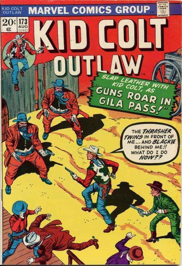 Kid Colt Outlaw (1949) #173 cover