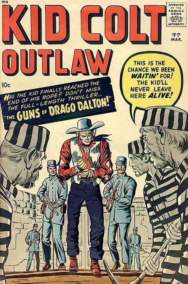 Kid Colt Outlaw (1949) #97 cover