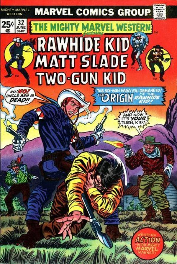 The Mighty Marvel Western (1968) #32 cover