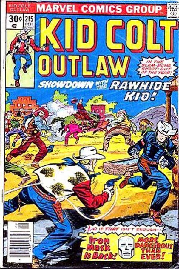 Kid Colt Outlaw (1949) #215 cover