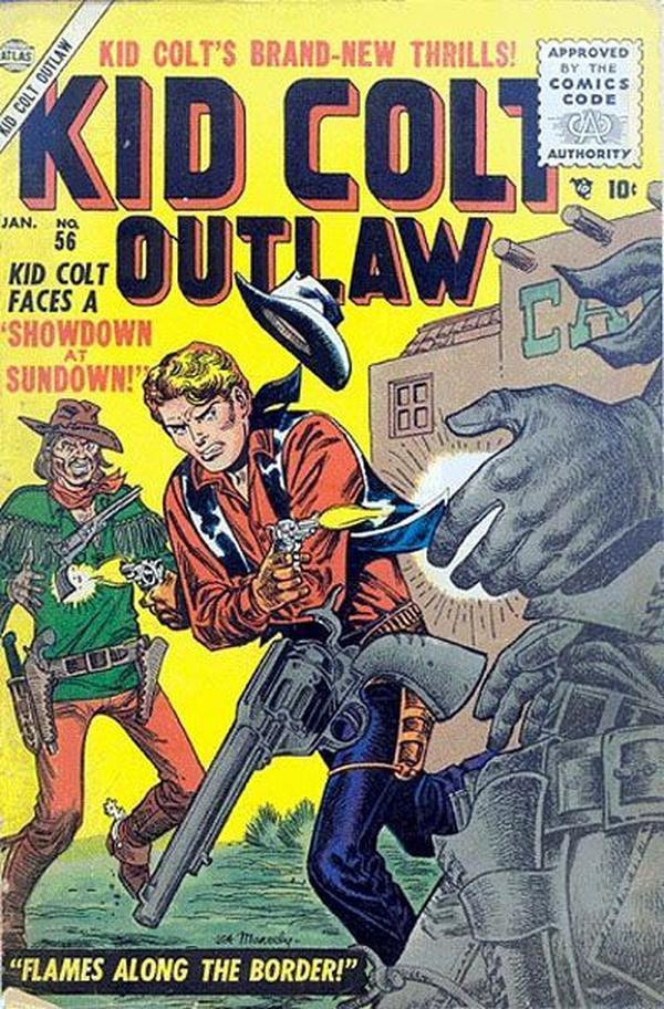 Kid Colt Outlaw (1949) #56 cover