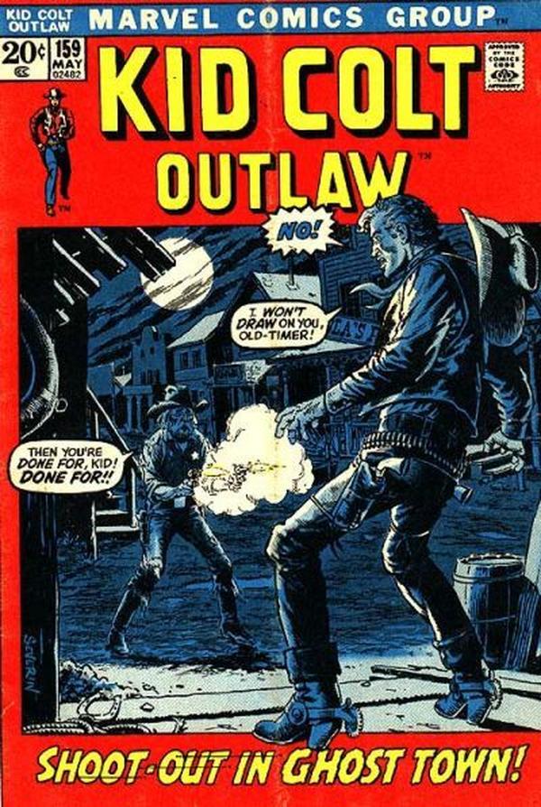 Kid Colt Outlaw (1949) #159 cover