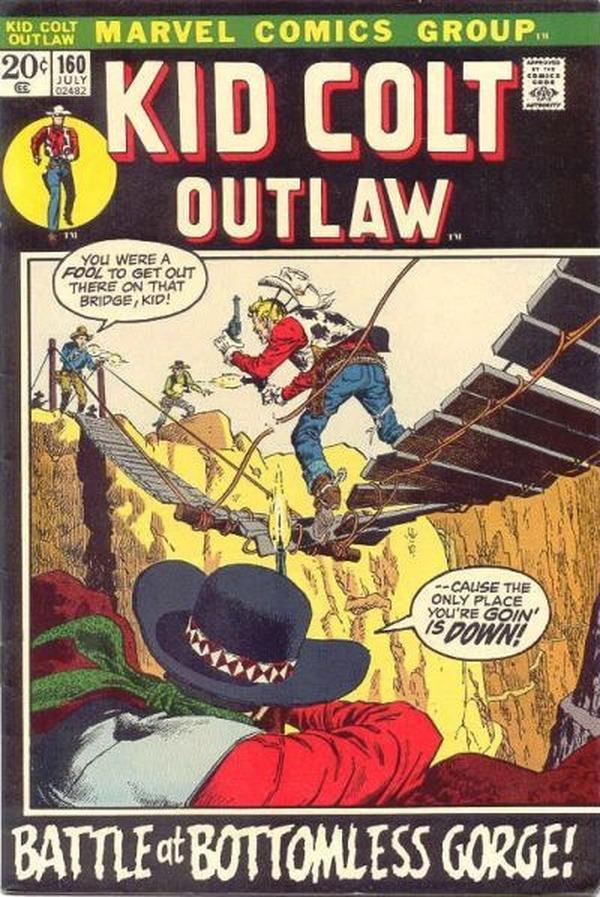 Kid Colt Outlaw (1949) #160 cover