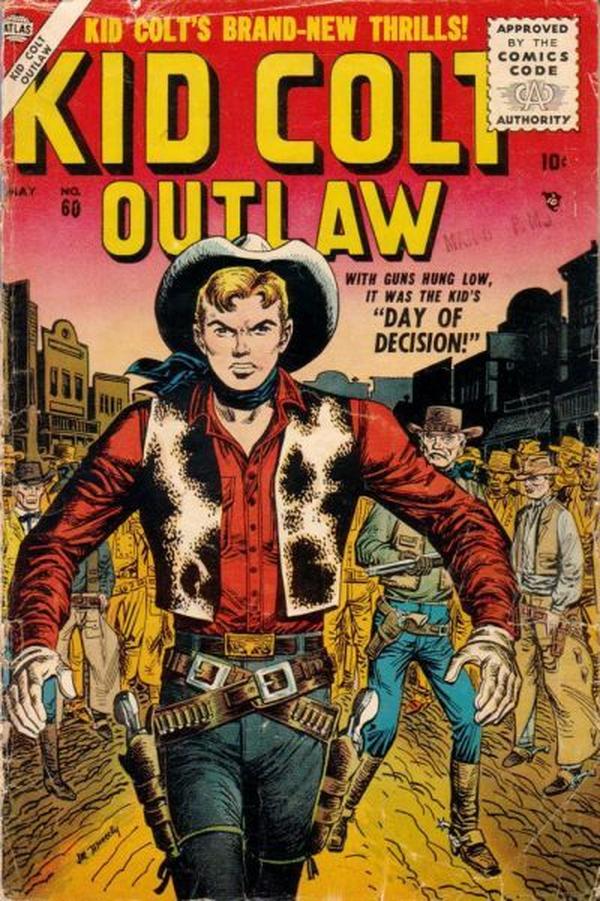 Kid Colt Outlaw (1949) #60 cover