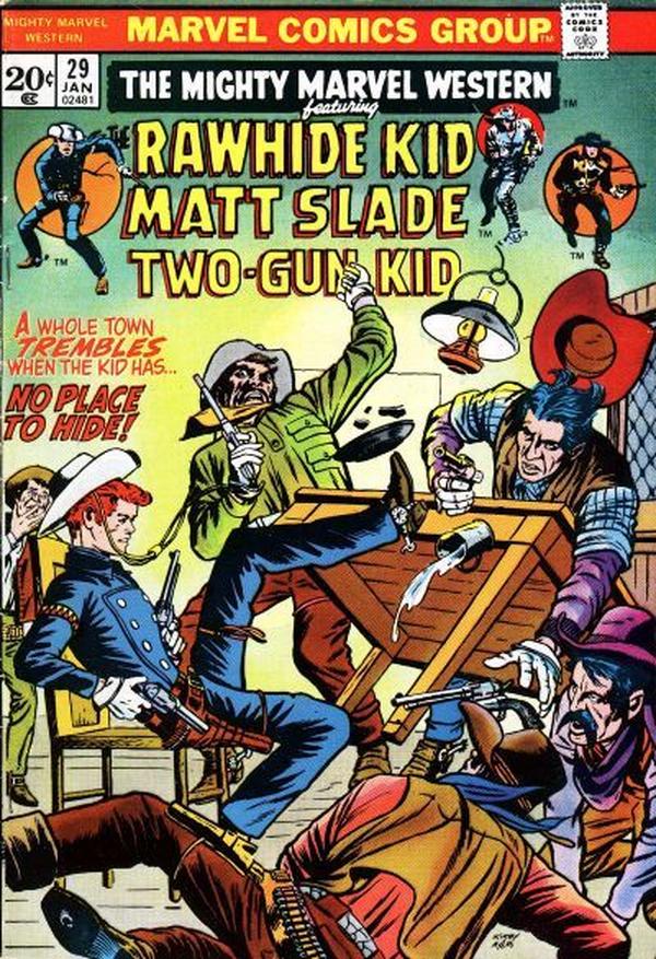 The Mighty Marvel Western (1968) #29 cover