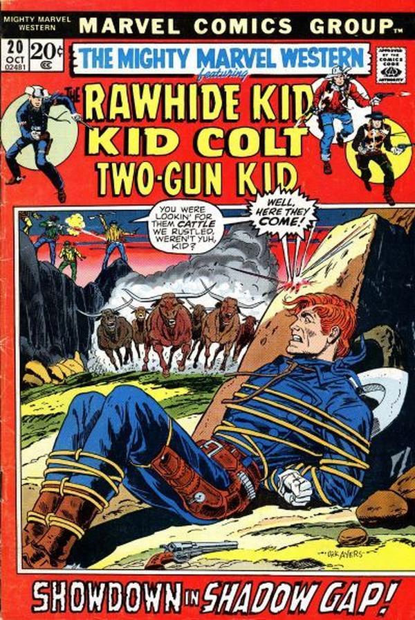 The Mighty Marvel Western (1968) #20 cover
