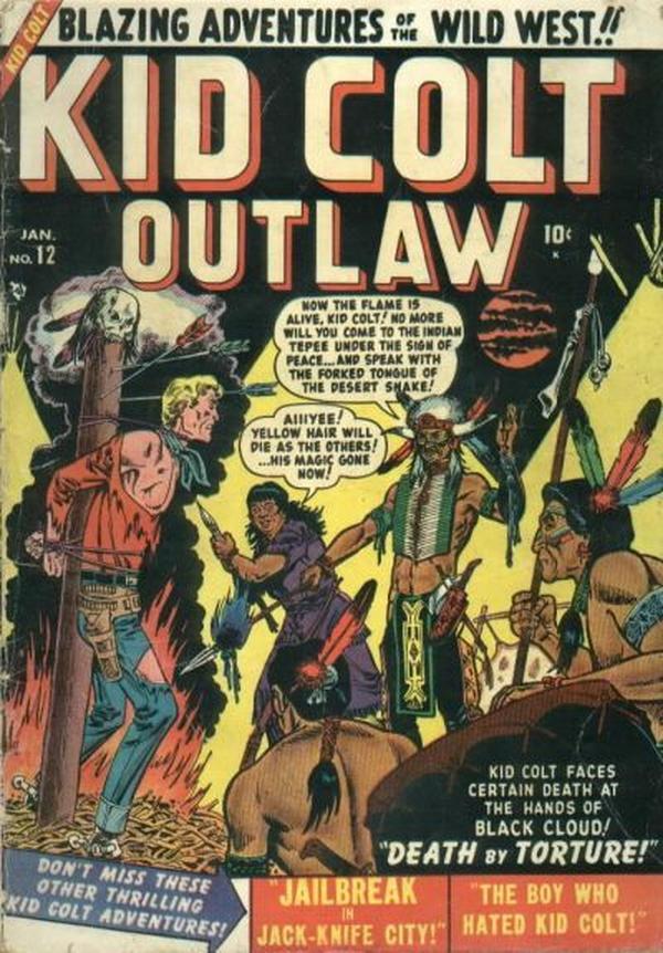 Kid Colt Outlaw (1949) #12 cover