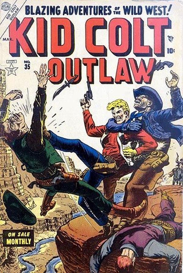 Kid Colt Outlaw (1949) #35 cover