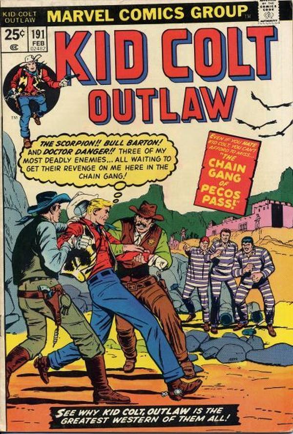 Kid Colt Outlaw (1949) #191 cover