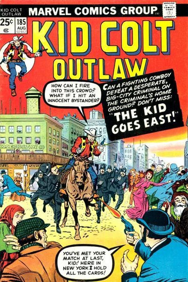 Kid Colt Outlaw (1949) #185 cover