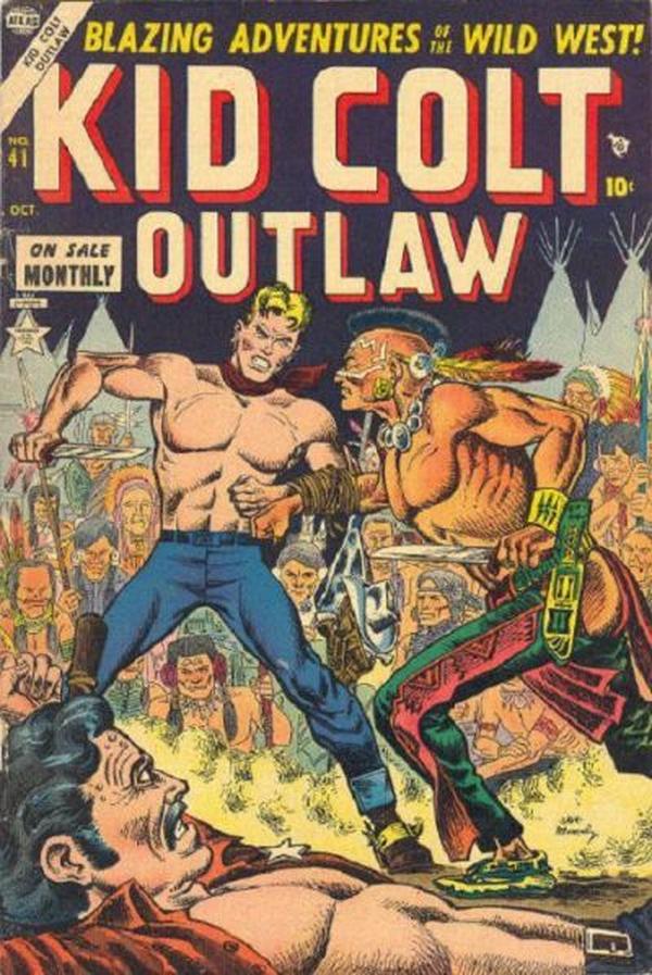 Kid Colt Outlaw (1949) #41 cover