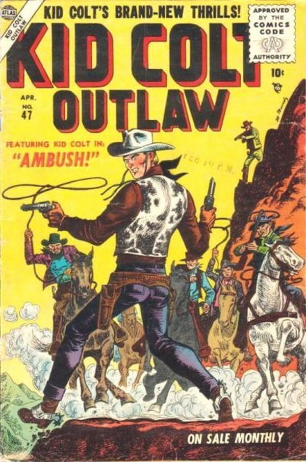 Kid Colt Outlaw (1949) #47 cover
