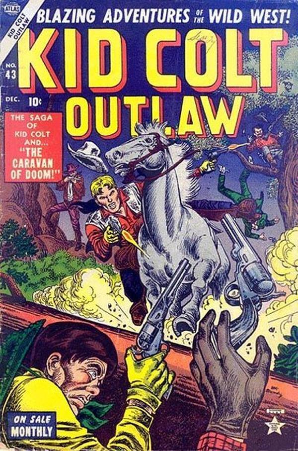 Kid Colt Outlaw (1949) #43 cover