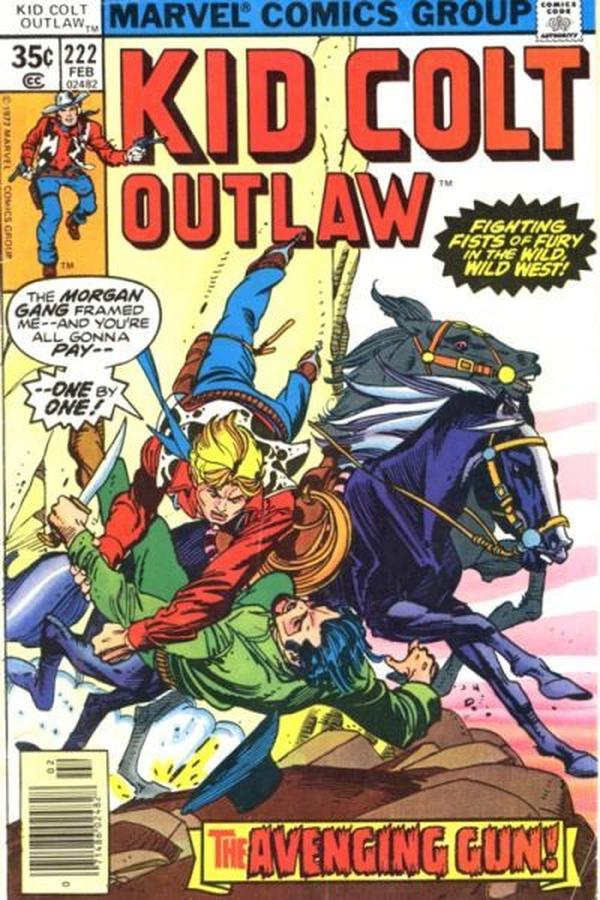 Kid Colt Outlaw (1949) #222 cover