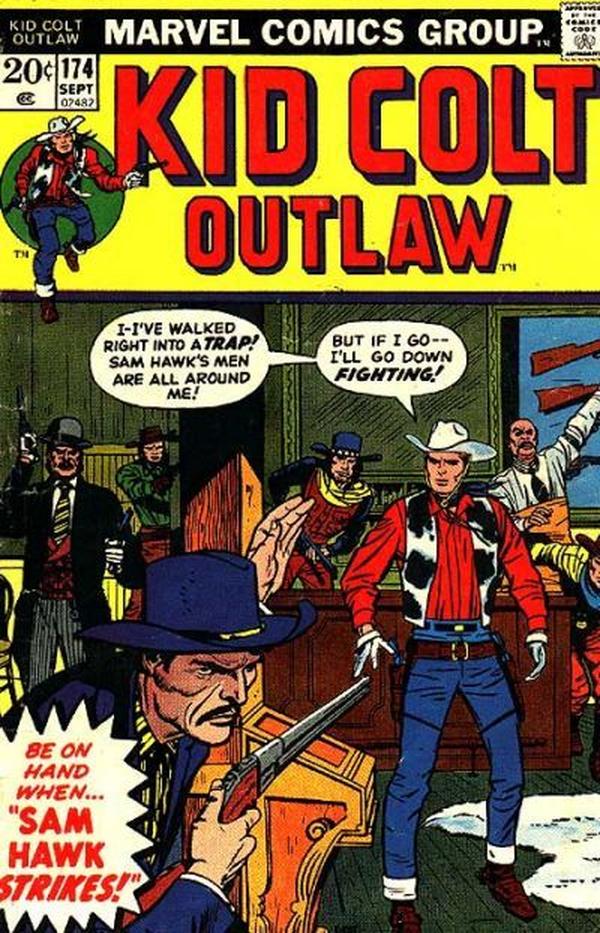 Kid Colt Outlaw (1949) #174 cover
