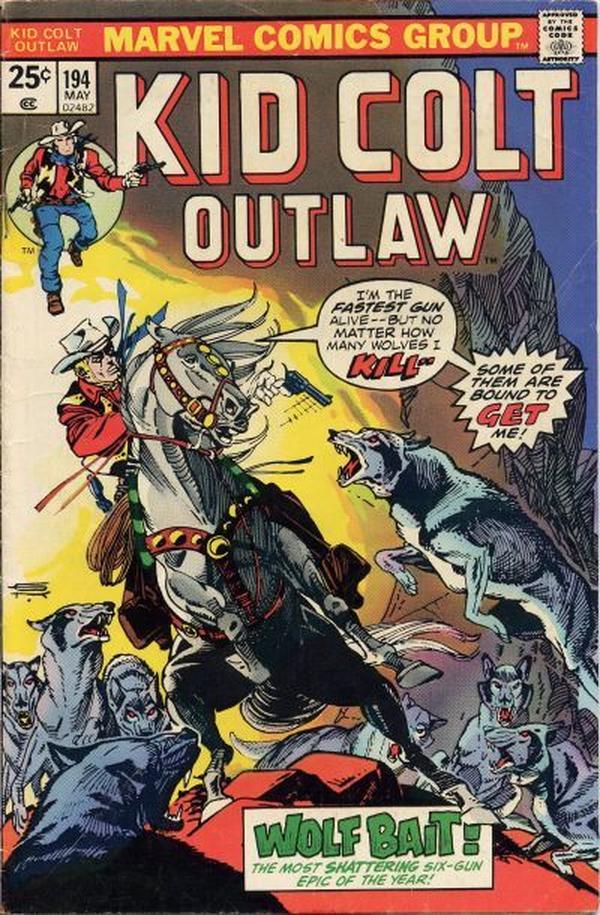 Kid Colt Outlaw (1949) #194 cover