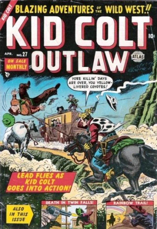Kid Colt Outlaw (1949) #27 cover
