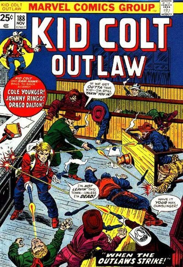Kid Colt Outlaw (1949) #188 cover