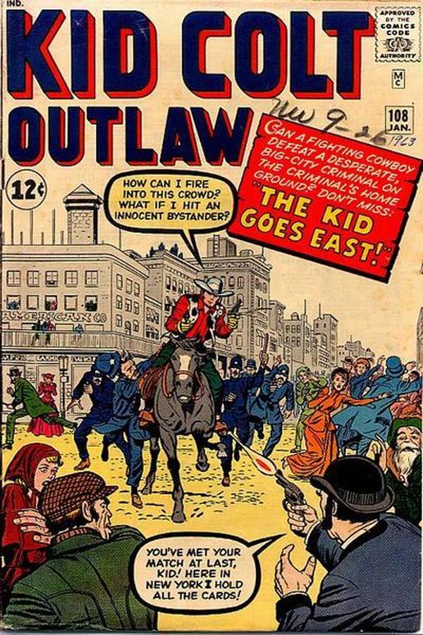 Kid Colt Outlaw (1949) #108 cover