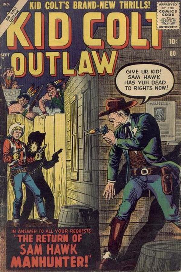 Kid Colt Outlaw (1949) #80 cover