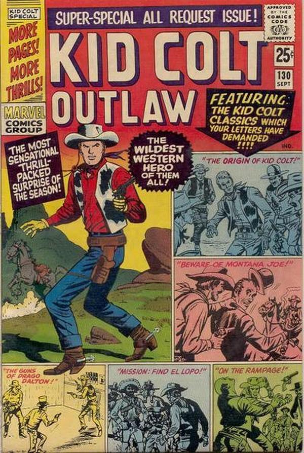 Kid Colt Outlaw (1949) #130 cover