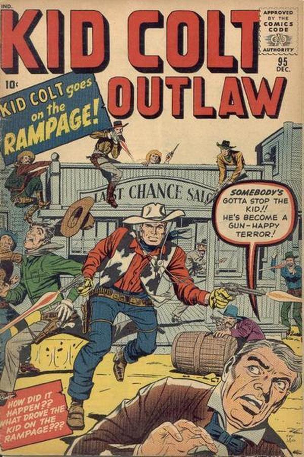 Kid Colt Outlaw (1949) #95 cover