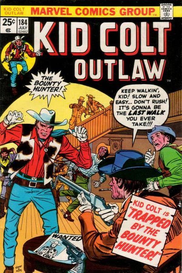 Kid Colt Outlaw (1949) #184 cover
