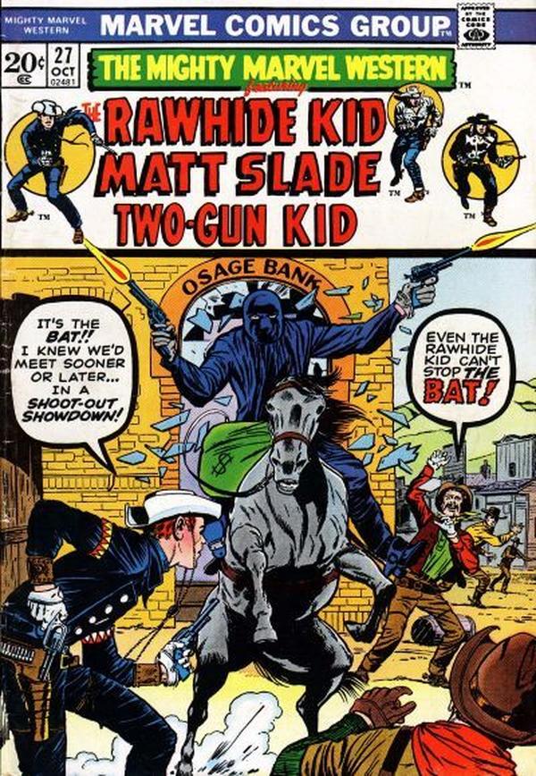 The Mighty Marvel Western (1968) #27 cover
