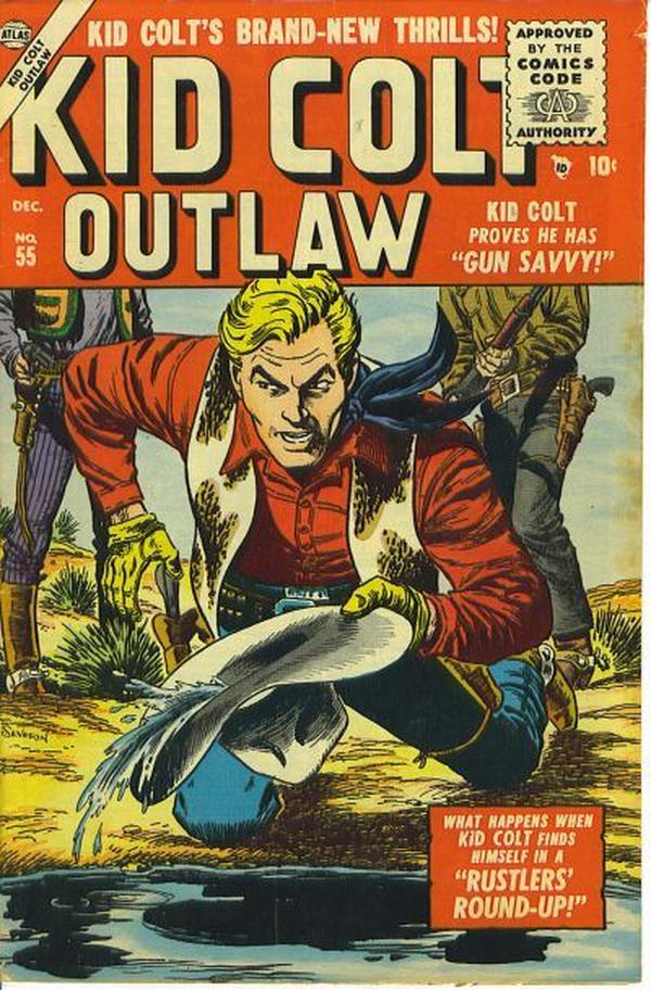 Kid Colt Outlaw (1949) #55 cover