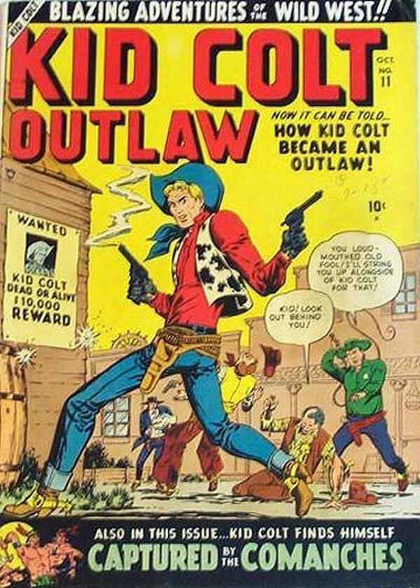 Kid Colt Outlaw (1949) #11 cover