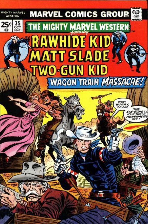 The Mighty Marvel Western (1968) #35 cover