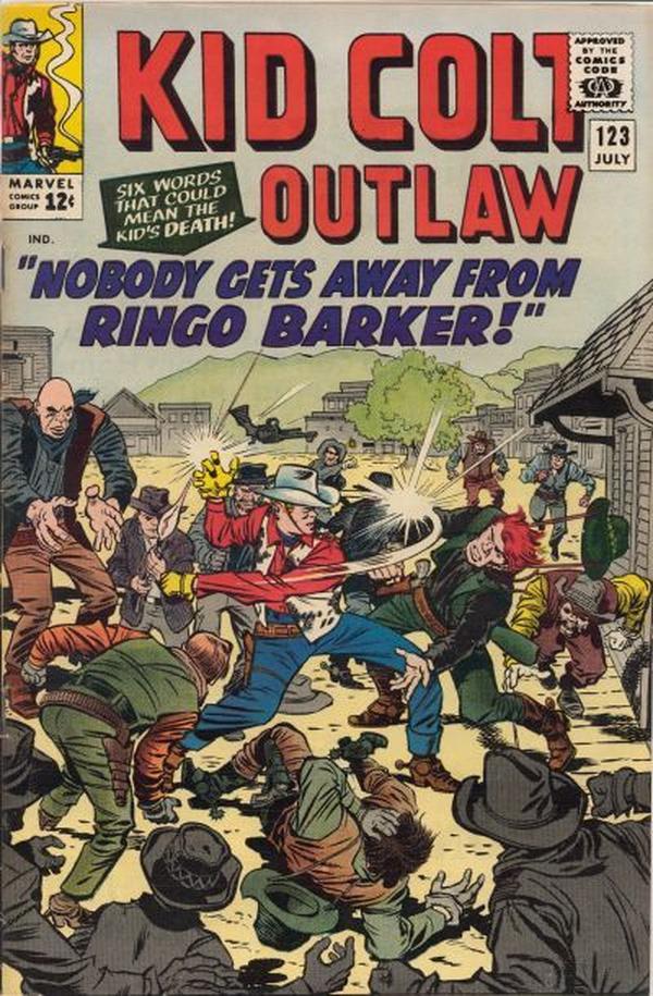 Kid Colt Outlaw (1949) #123 cover